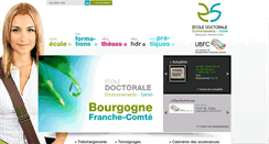 Desktop Screenshot of ecoledoctoralee2s.com